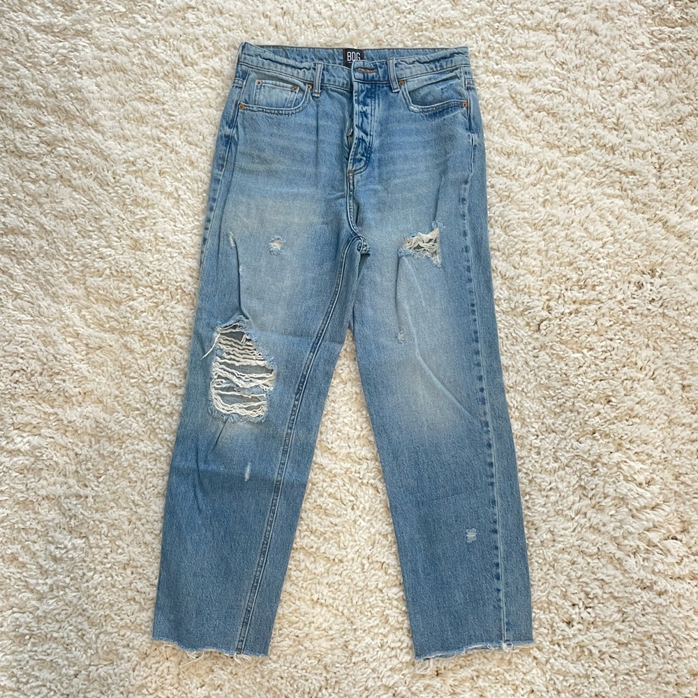 Medium wash jeans